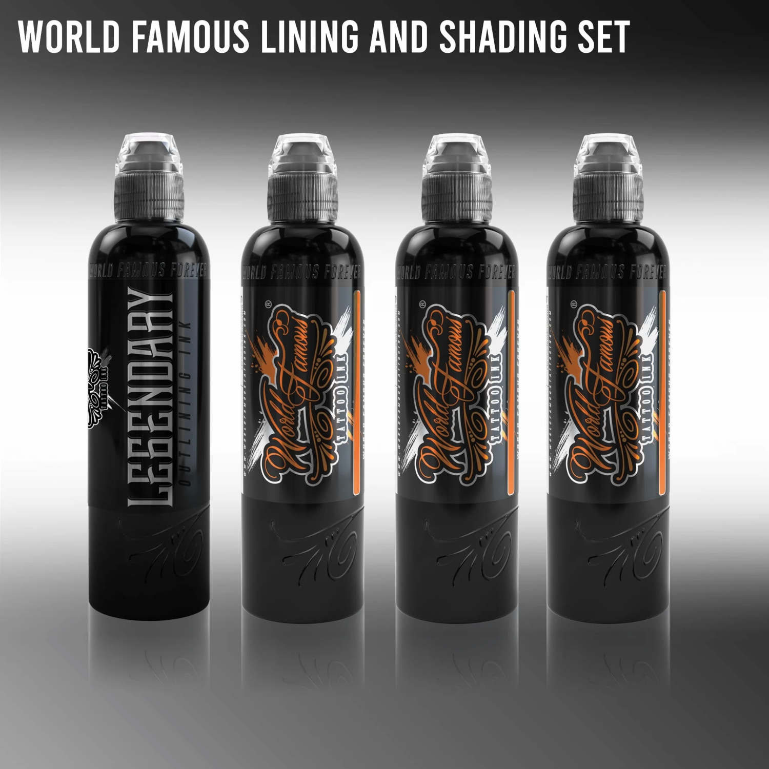 World Famous Lining and Shading set 120ml 4pcs