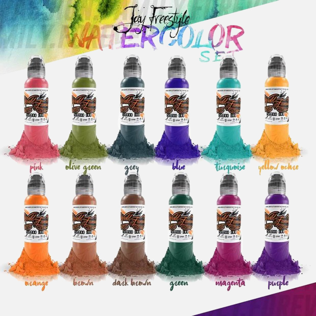World Famous Water Color Set 30ml