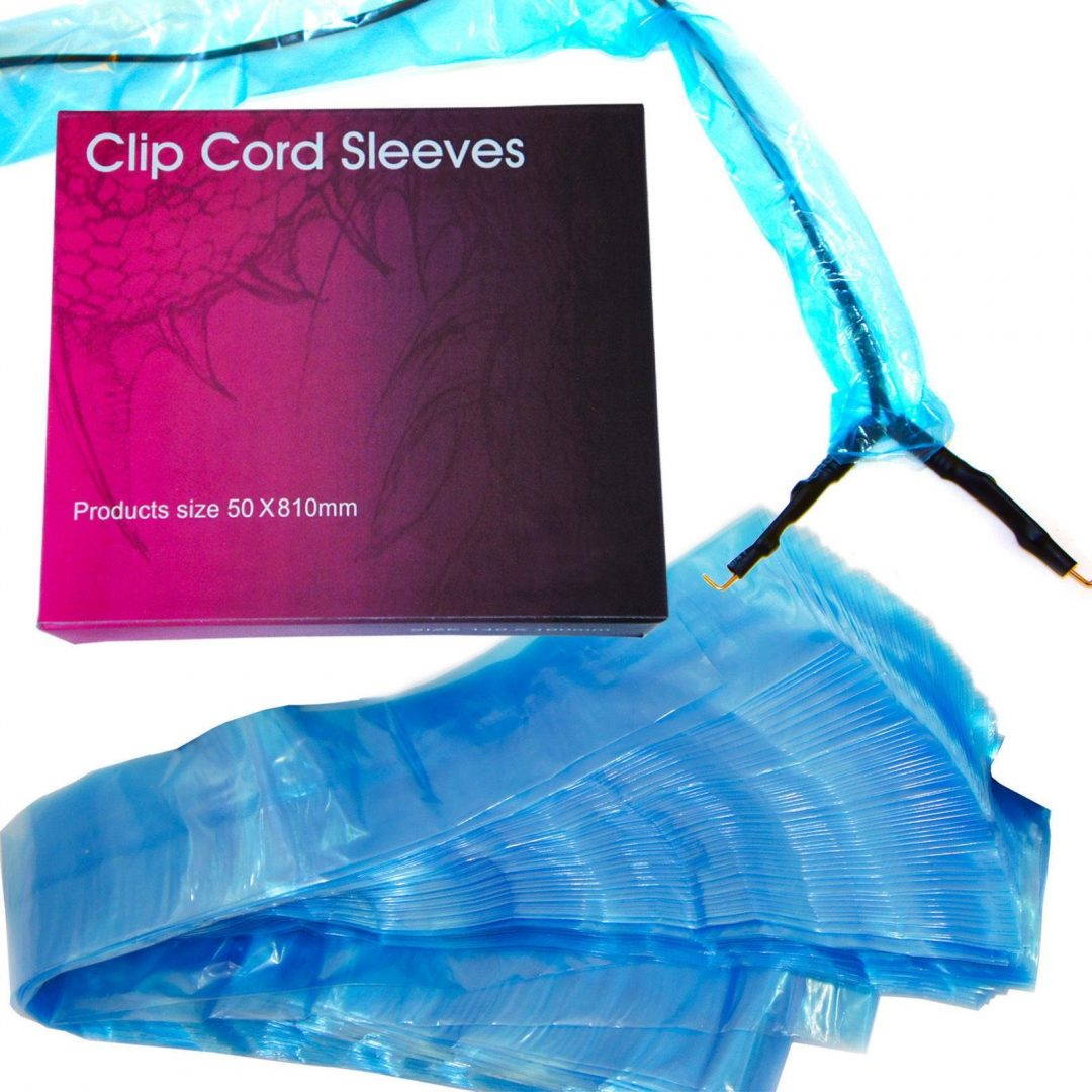 Clip Cord Sleeves Blue 125